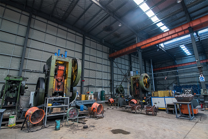 洮南网架配件-锥头加工车间